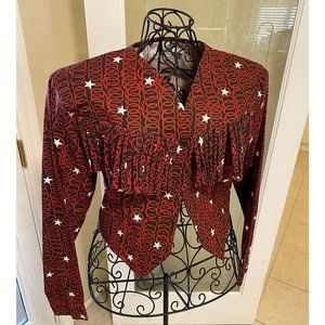 Mine & Bill's Outfitters Red Cowgirl Jacket